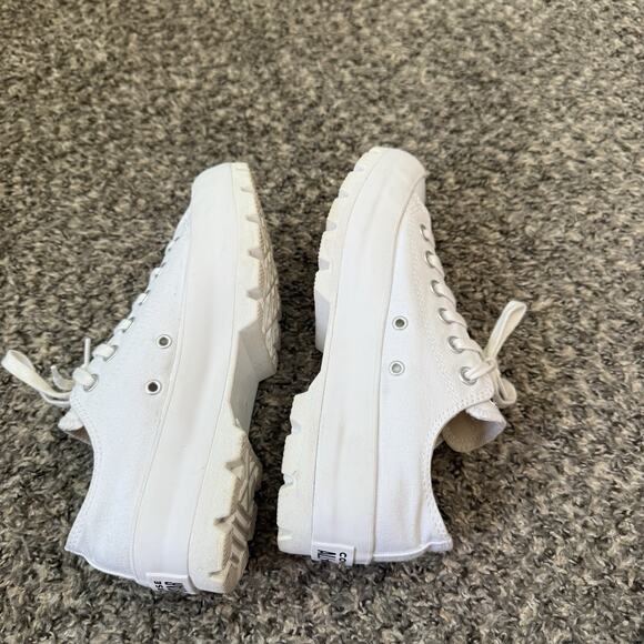 Converse Chuck Taylor All Star Lugged Low Top Sneakers Shoe White Size 8 - Picture 6 of 8